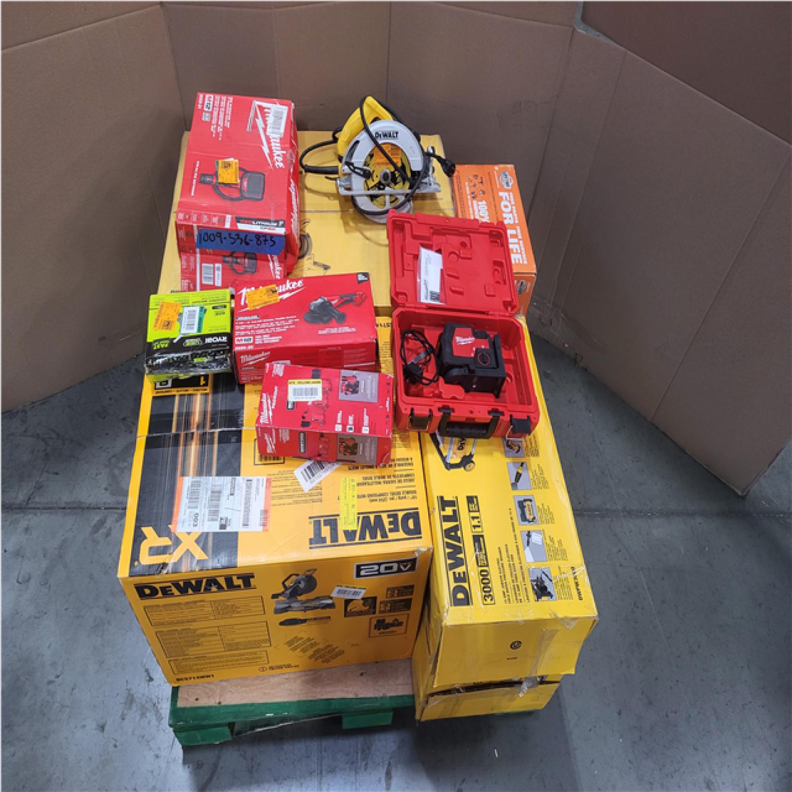 CALIFORNIA AS-IS TOOL PALLET