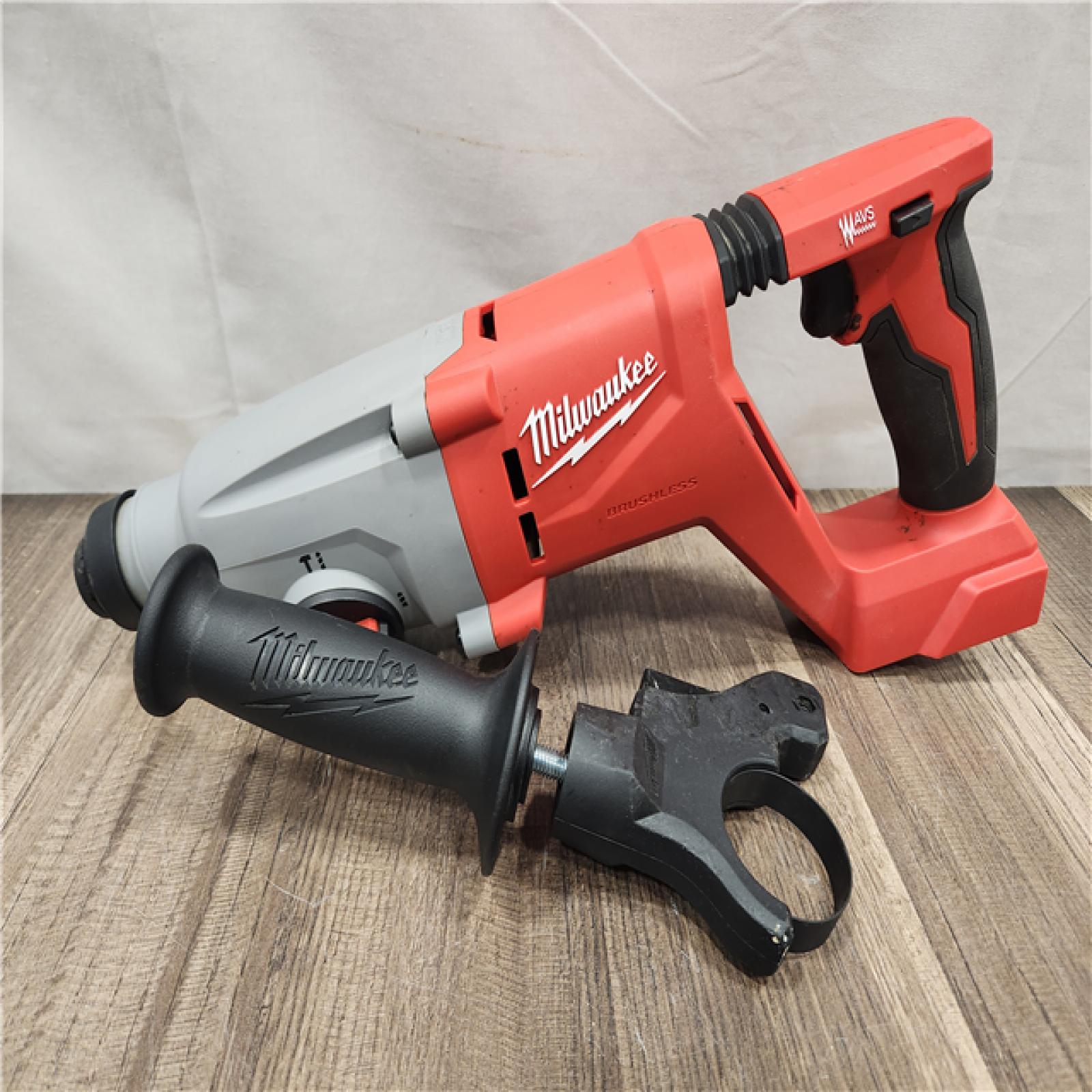 AS-IS- Milwaukee M18 18V Lithium-Ion Brushless Cordless 1 in. SDS-Plus D-Handle Rotary Hammer (Tool-Only)