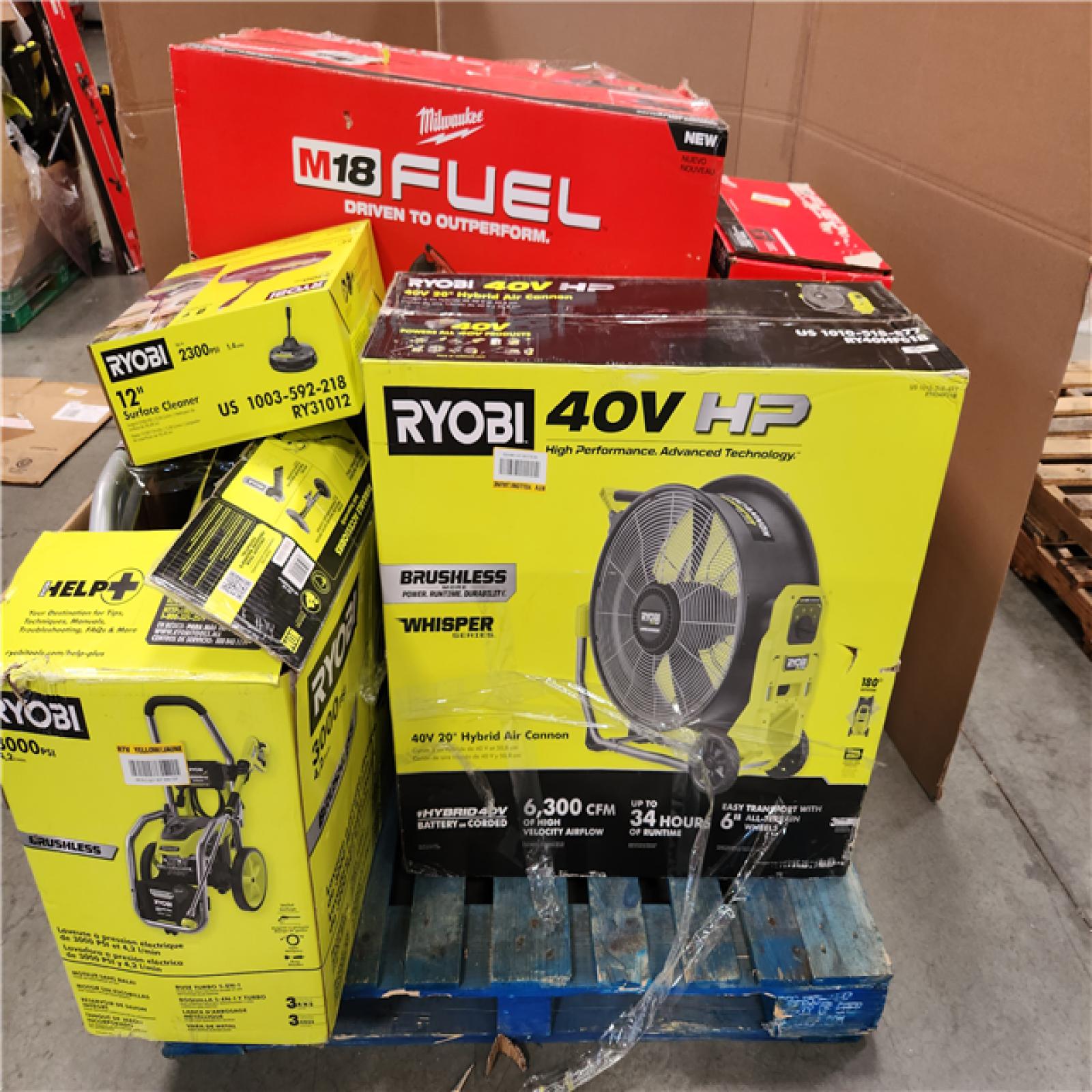 CALIFORNIA AS-IS TOOL PALLET