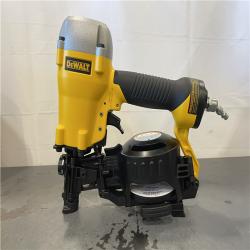 AS-IS - DeWalt 1-3/4 in. 15 Degree Pneumatic Coil Roofing Nailer