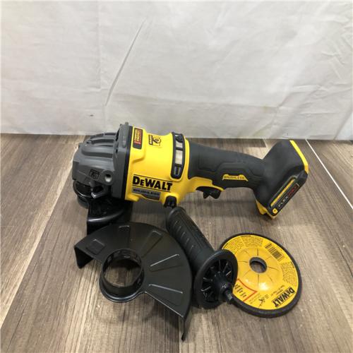 AS-IS DEWALT FLEXVOLT 60V MAX Cordless Brushless 4.5 in. to 6 in. Small Angle Grinder with Kickback Brake (Tool Only)