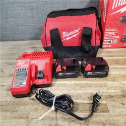 HOUSTON LOCATION - AS-IS Milwaukee 18V Lithium-Ion Cordless Drill Driver/Impact Driver Combo Kit