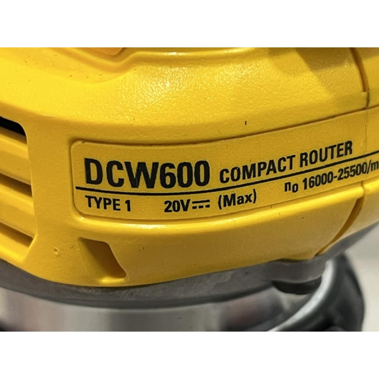 AS-IS DEWALT 20V MAX XR Cordless Brushless Fixed Base Compact Router (Tool Only)