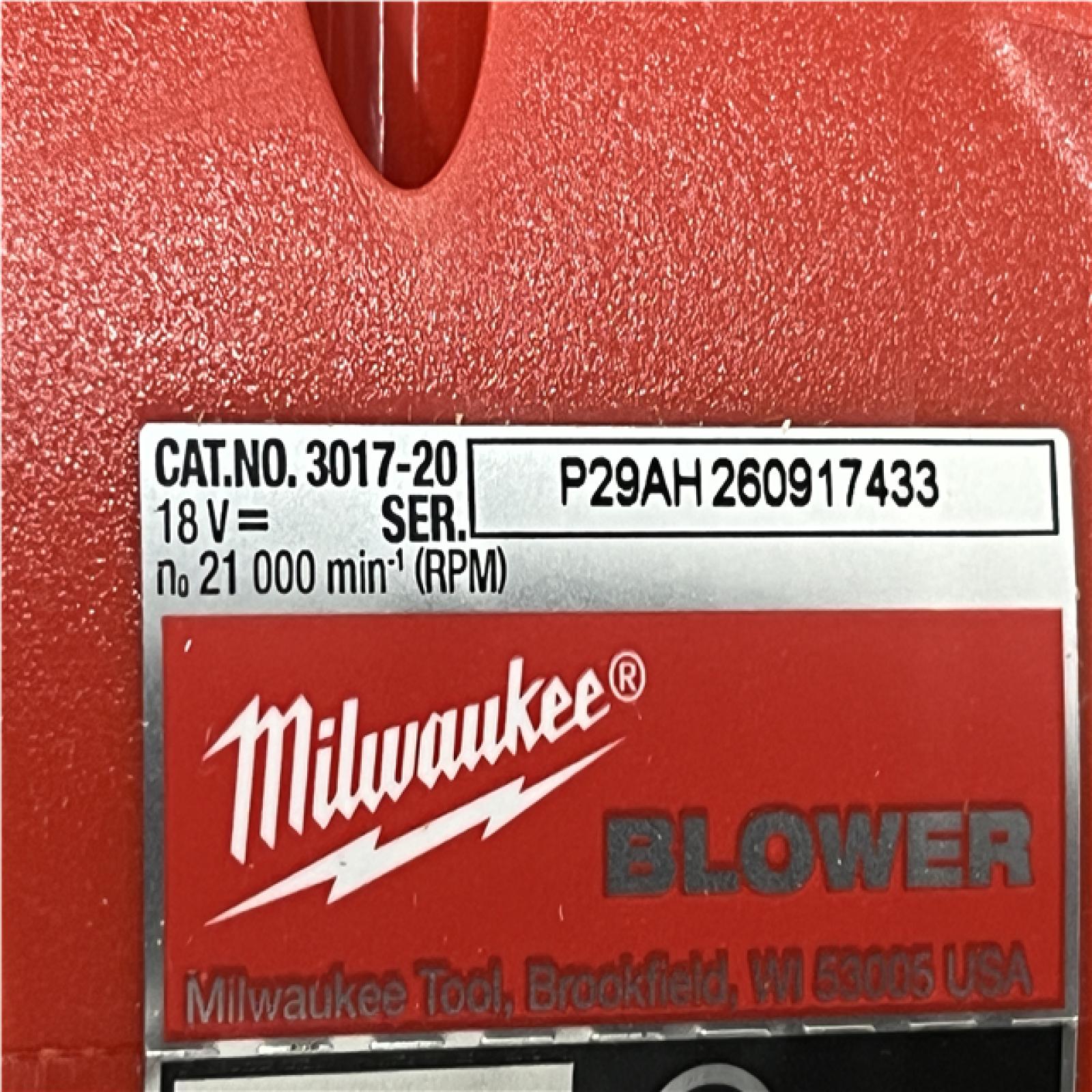 AS-IS Milwaukee FUEL 120 MPH 500 CFM 18V Lithium-Ion Brushless Cordless Handheld Blower (Tool-Only)