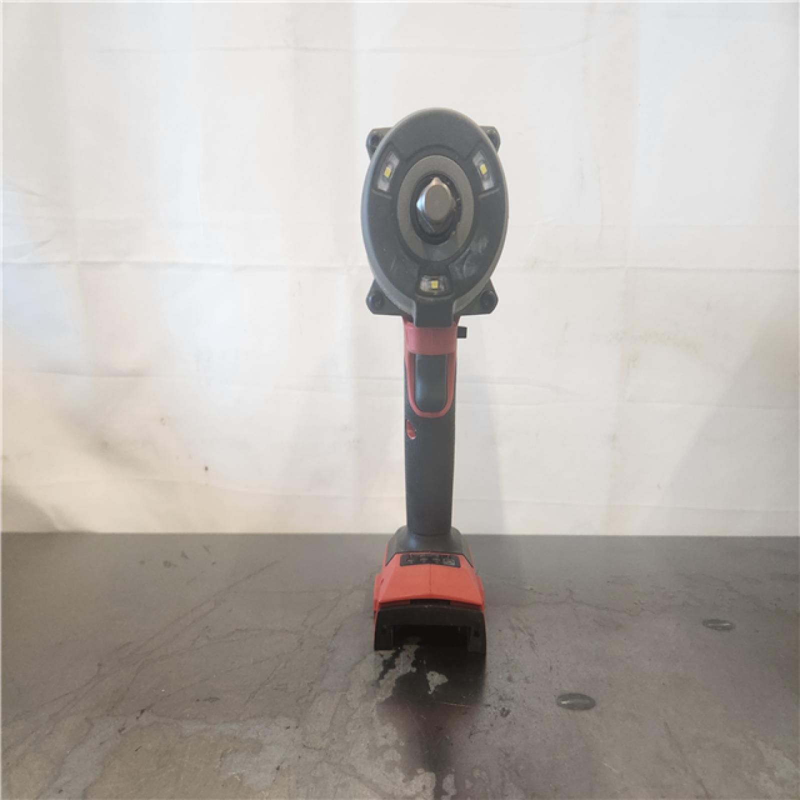 AS-IS- Milwaukee FUEL 18V Lithium-Ion Brushless Cordless 1/2 in. Impact Wrench with Friction Ring (Tool-Only)