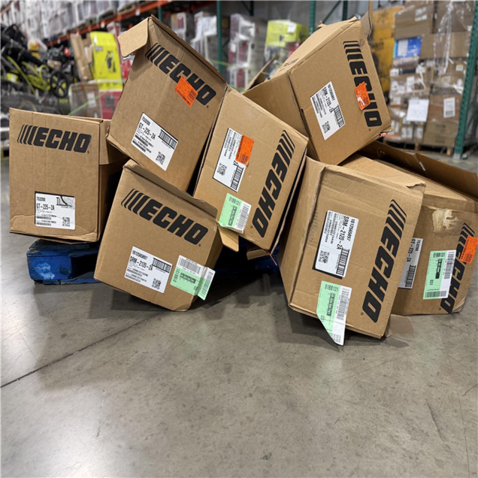 DALLAS LOCATION - ECHO MIXED String Trimmer PALLET -(14 UNITS)