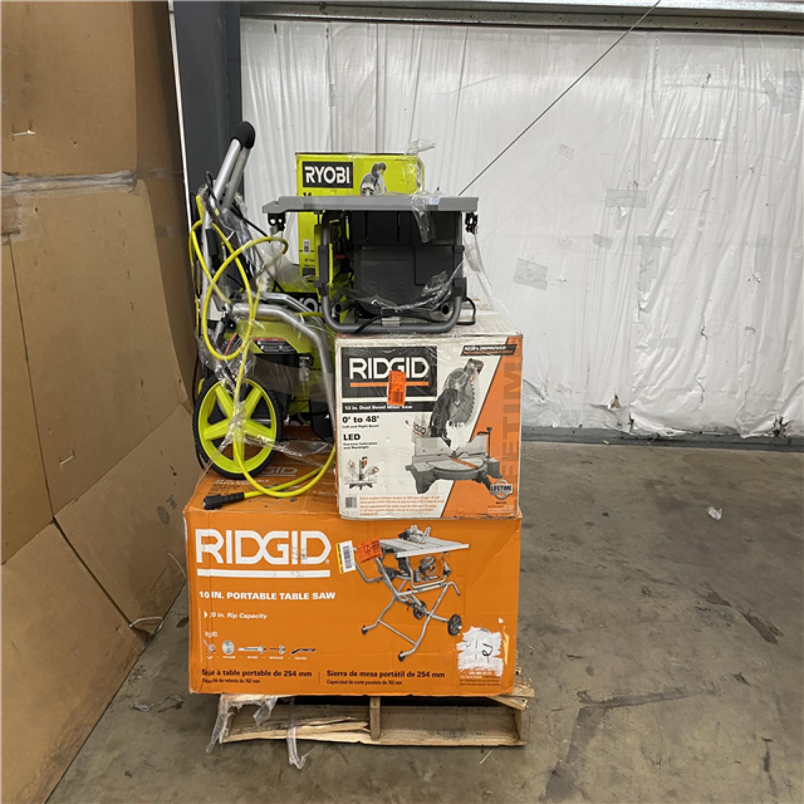 Houston Location AS IS - Tool Pallet
