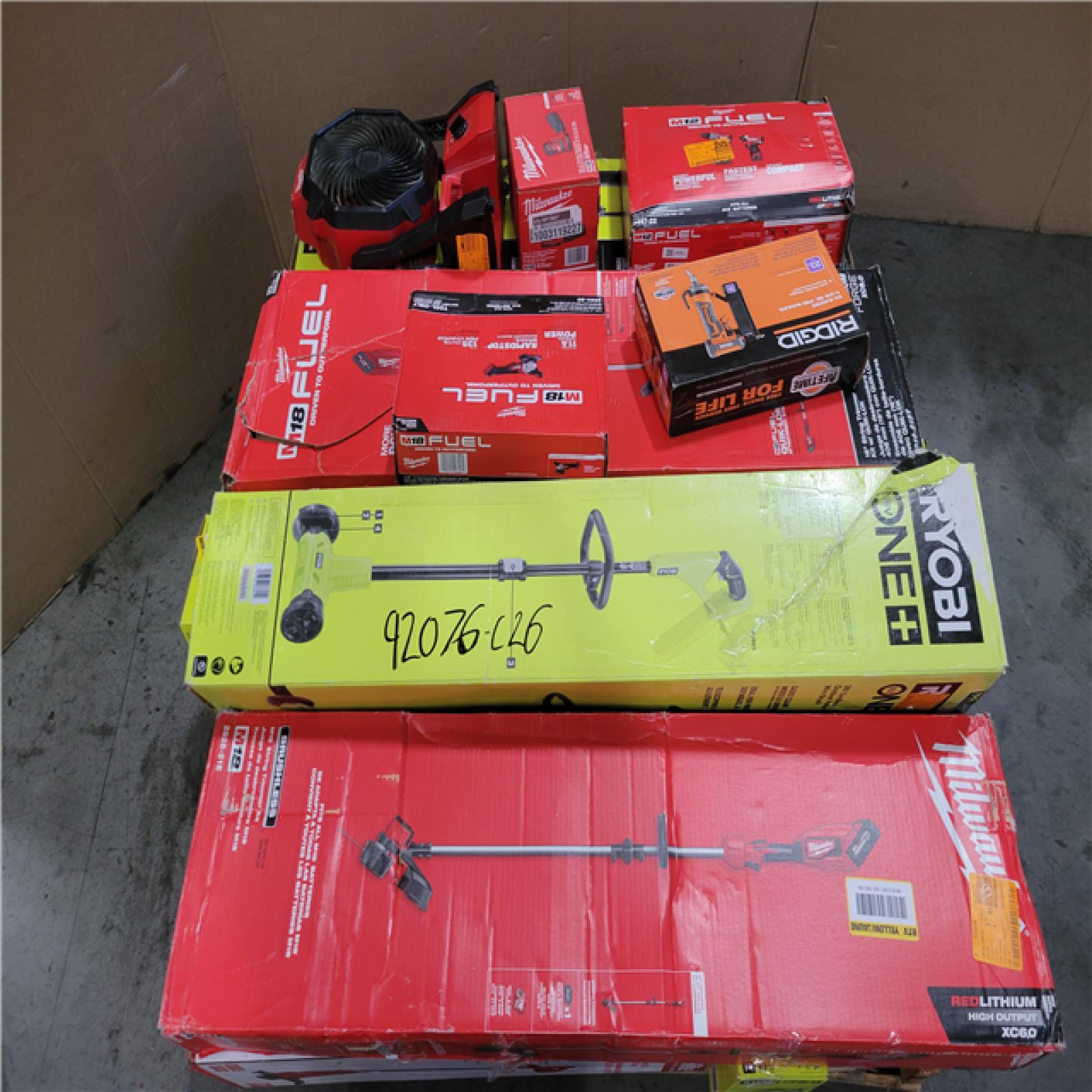 CALIFORNIA AS-IS TOOL PALLET