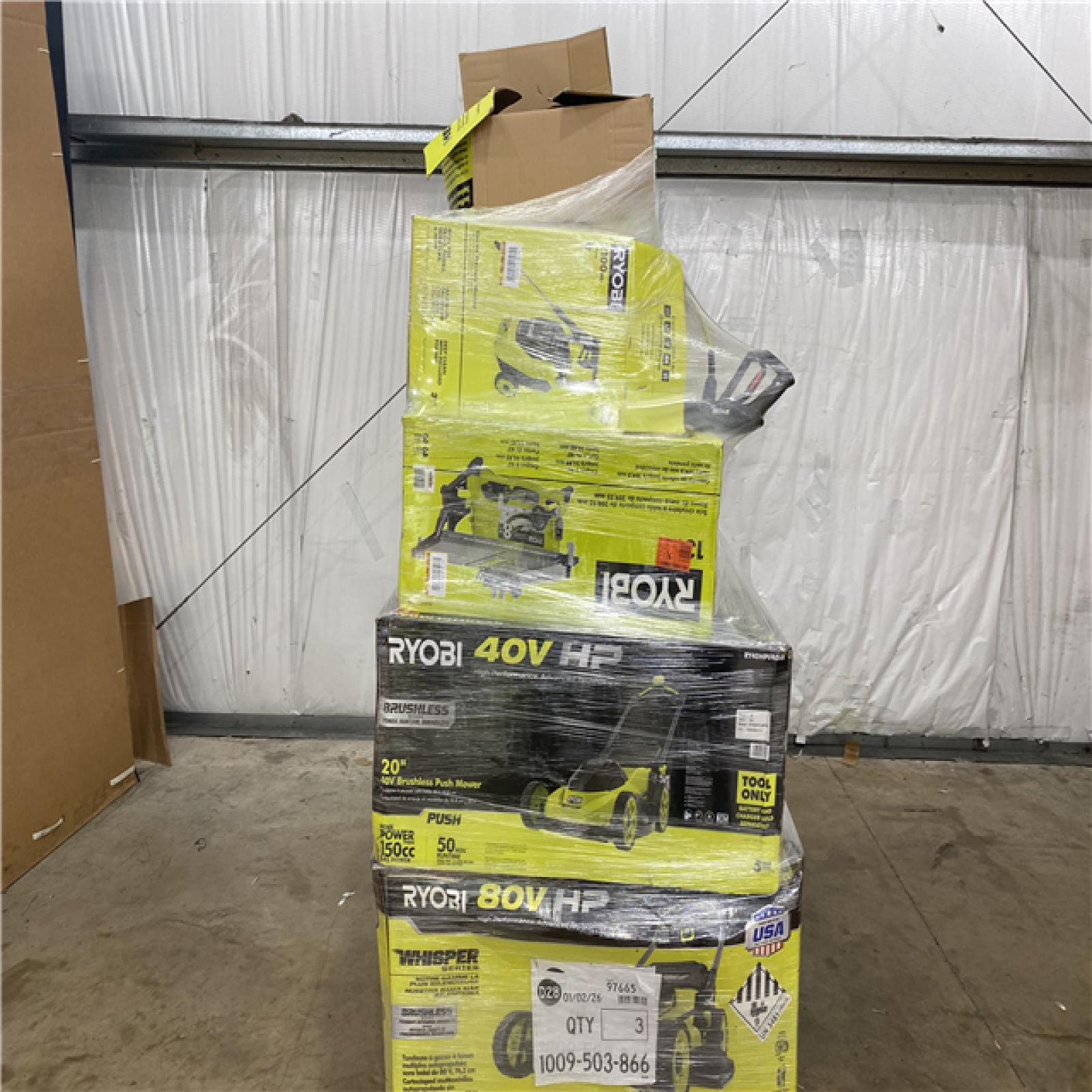 Houston Location - AS-IS Tool Pallet