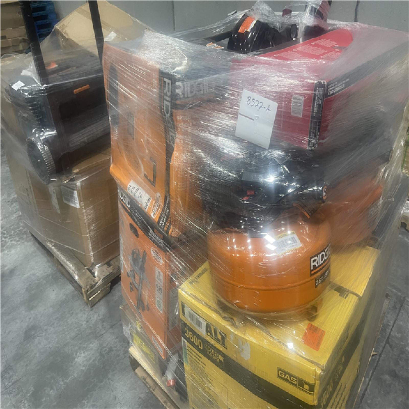 Atlanta Location As-Is Tools and More Partial Truckload (11 Pallets) 8522-A