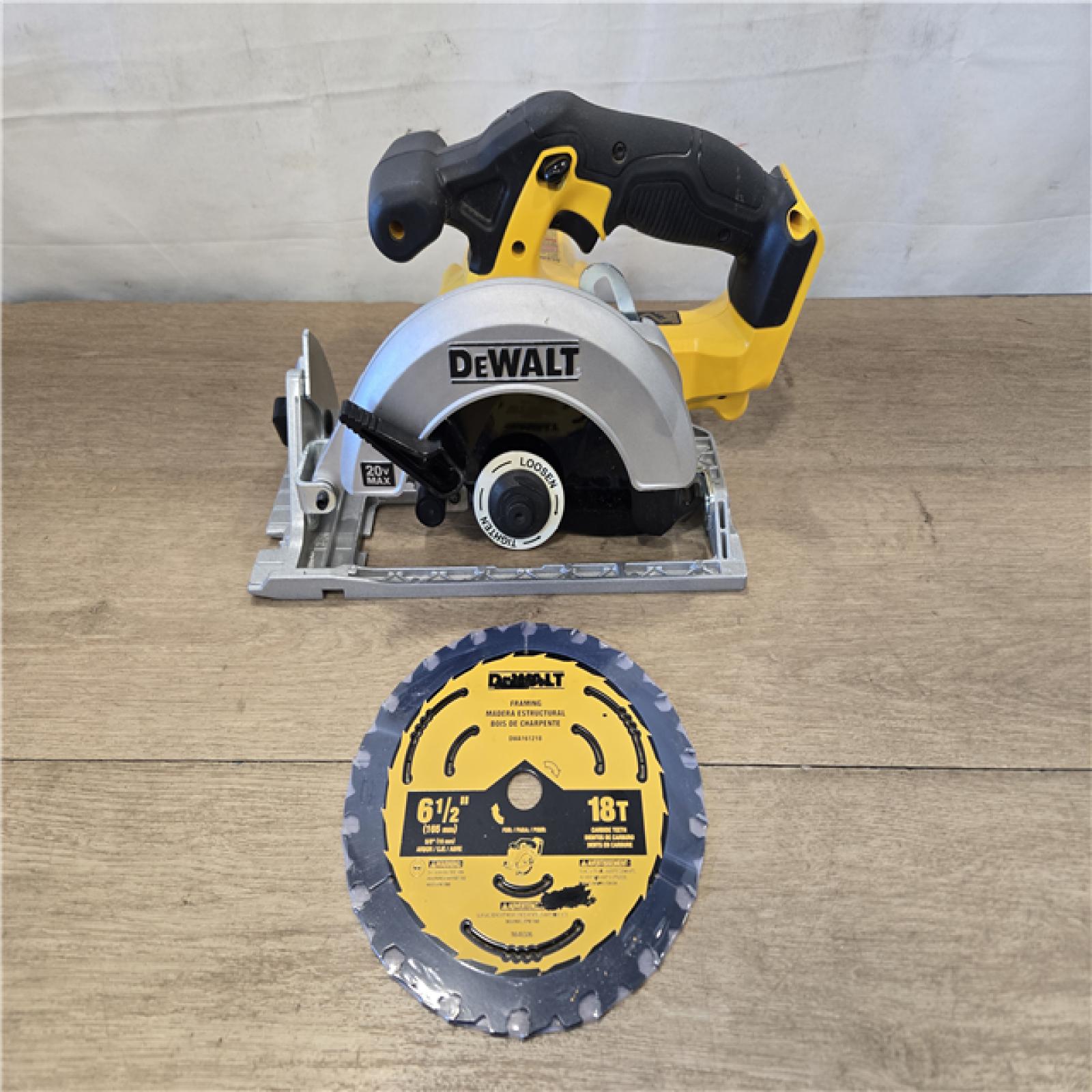 AS-IS DEWALT 6-1/2'' 165MM CIRCULAR SAW (Tool-Only)