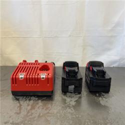 AS-IS- M18 18-Volt Lithium-Ion XC Starter Kit with Two 5.0Ah Batteries and Charger