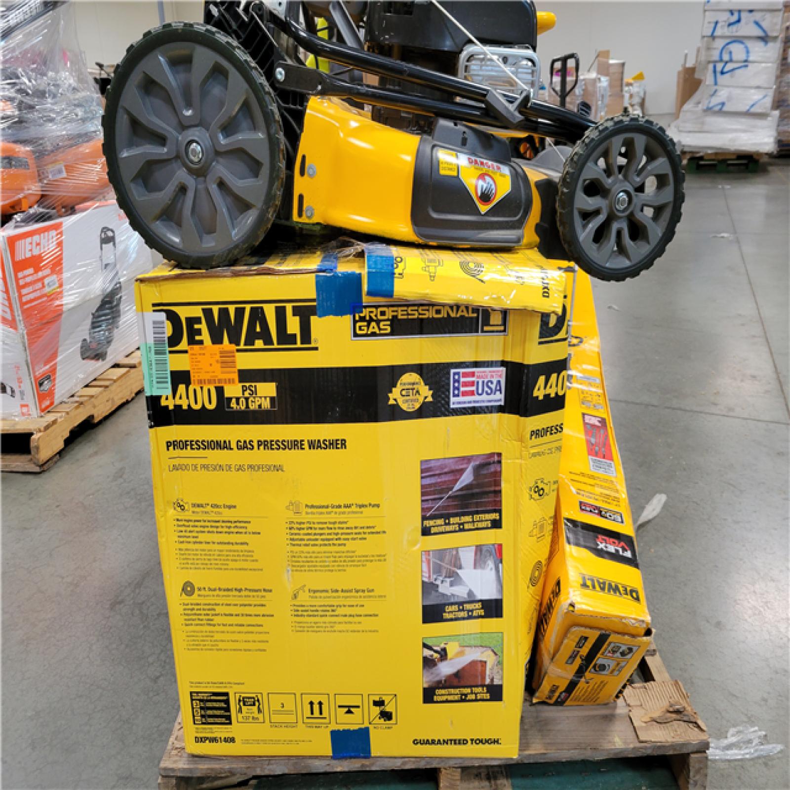 California AS-IS OUTDOOR POWER EQUIPMENT