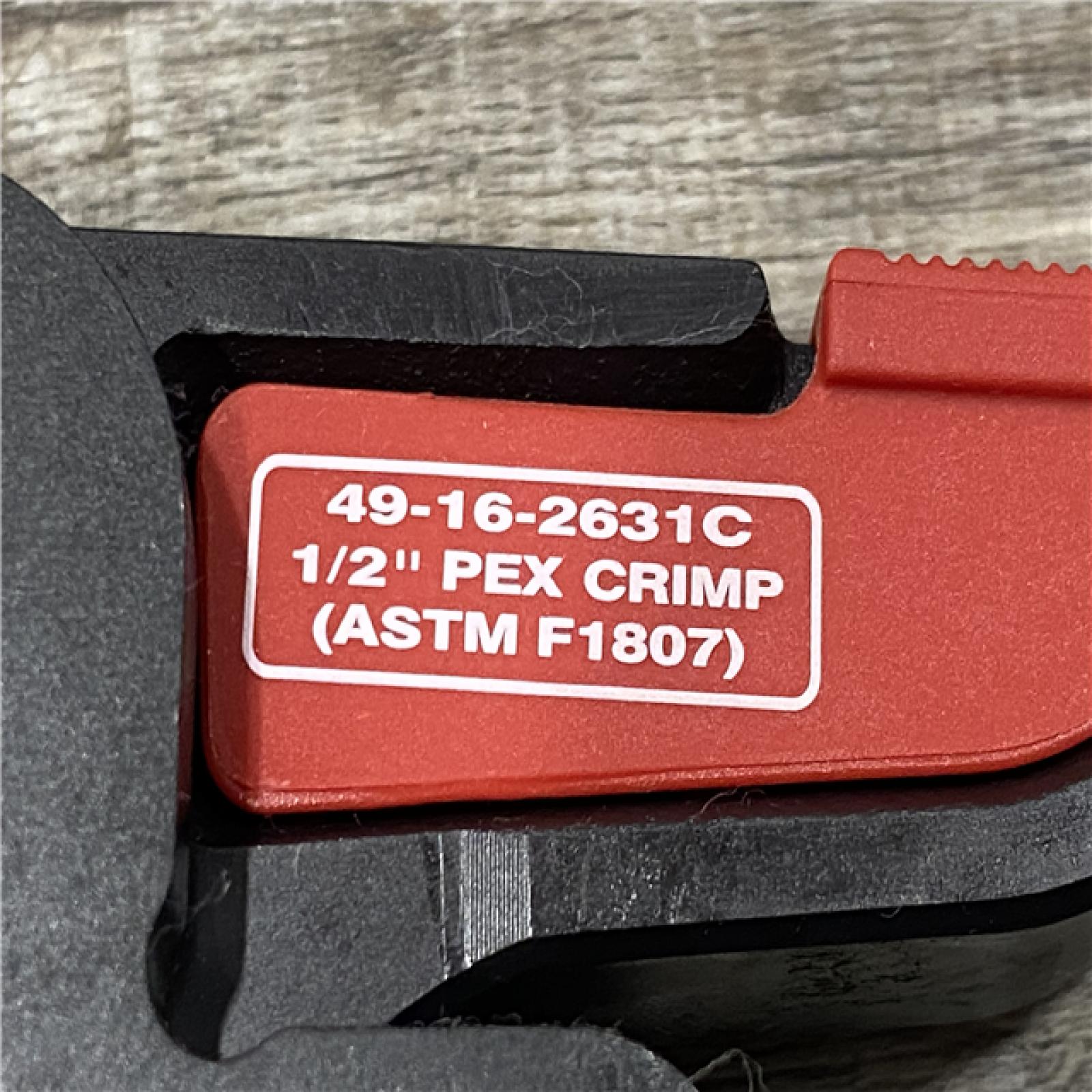 AS-IS Milwaukee M18 1/2 in. PEX Crimp Press Tool Jaw