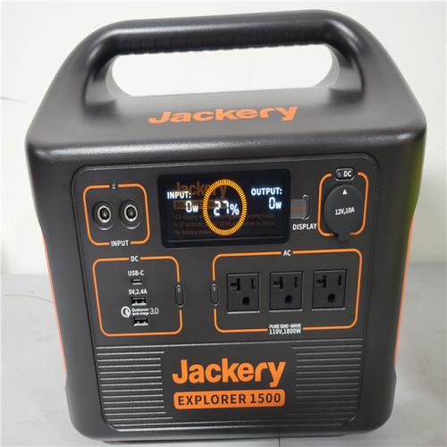CALIFORNIA NEW JACKERY SOLAR GENERATOR