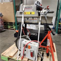 Dallas Location - As-Is RIDGID 1822I Pipe Threading Machine