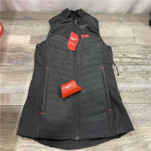 AS-IS Milwaukee Women's X-Small 12V Lithium-Ion Cordless AXIS Black Heated Vest (Vest Only)
