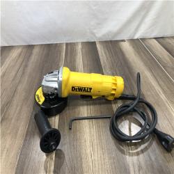 AS-IS DEWALT 11 Amp Corded 4.5 in. Small Angle Grinder