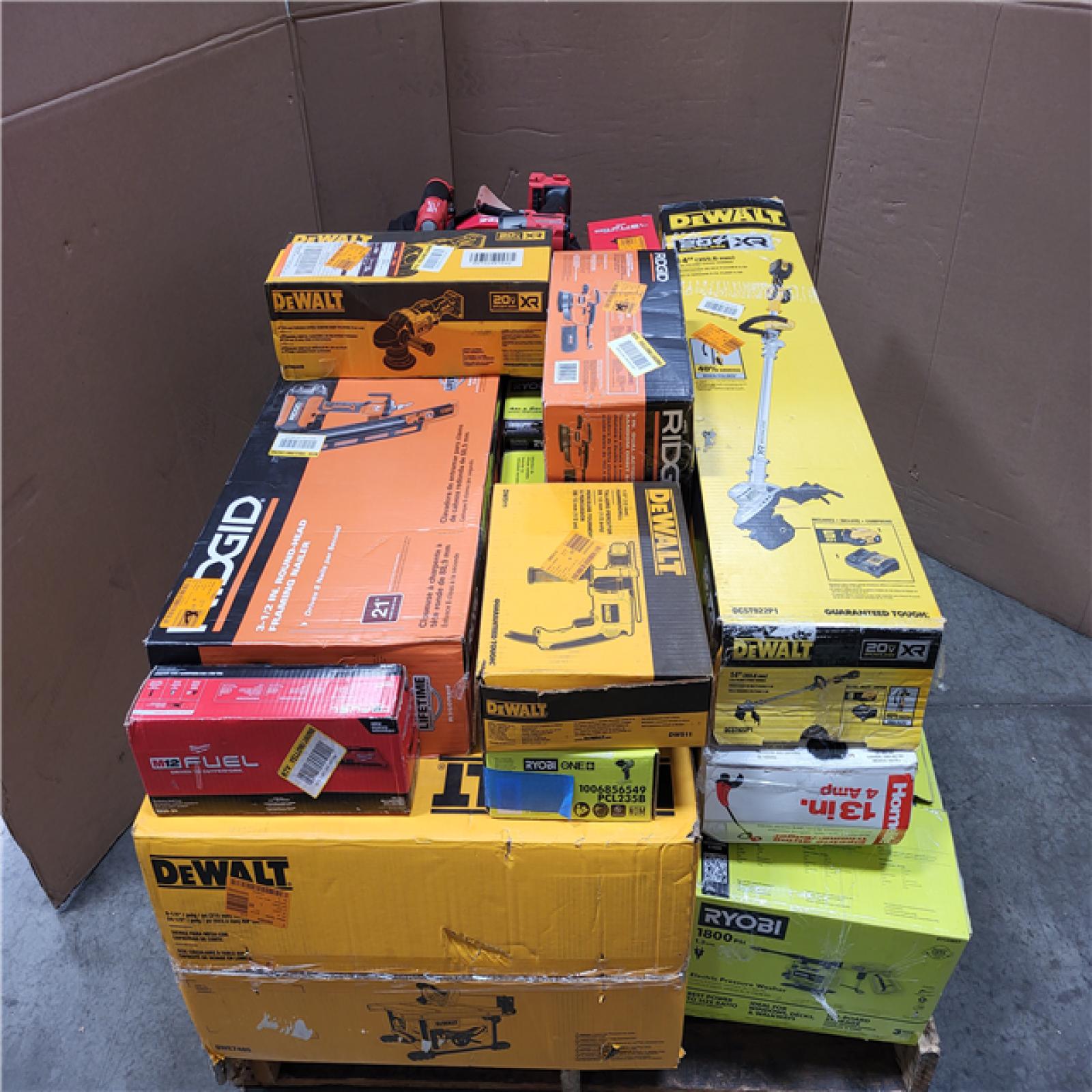CALIFORNIA AS-IS TOOL PALLET