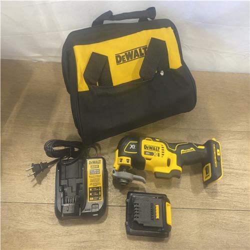 as-is DEWALT 20V MAX XR Cordless Brushless 3-Speed Oscillating Multi Tool Kit