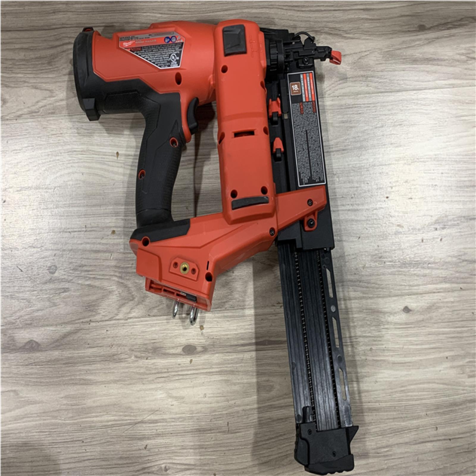 AS-IS Milwaukee FUEL 18-Volt Lithium-Ion Brushless Cordless Gen II 18-Gauge Brad Nailer (Tool-Only)