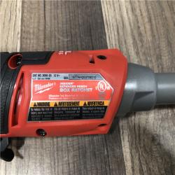 AS-IS Milwaukee FUEL INSIDER 12V Lithium-Ion Brushless Cordless 1/4 in. - 3/8 in. Extended Reach Box Ratchet (Tool-Only)