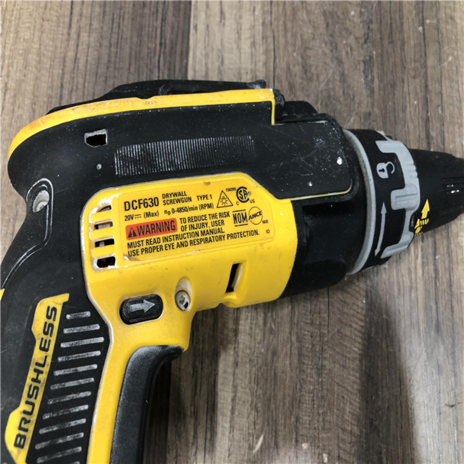 AS-IS DEWALT XR 20V MAX Lithium-Ion Cordless Brushless Screw Gun (Tool Only)