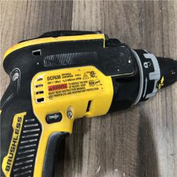 AS-IS DEWALT XR 20V MAX Lithium-Ion Cordless Brushless Screw Gun (Tool Only)