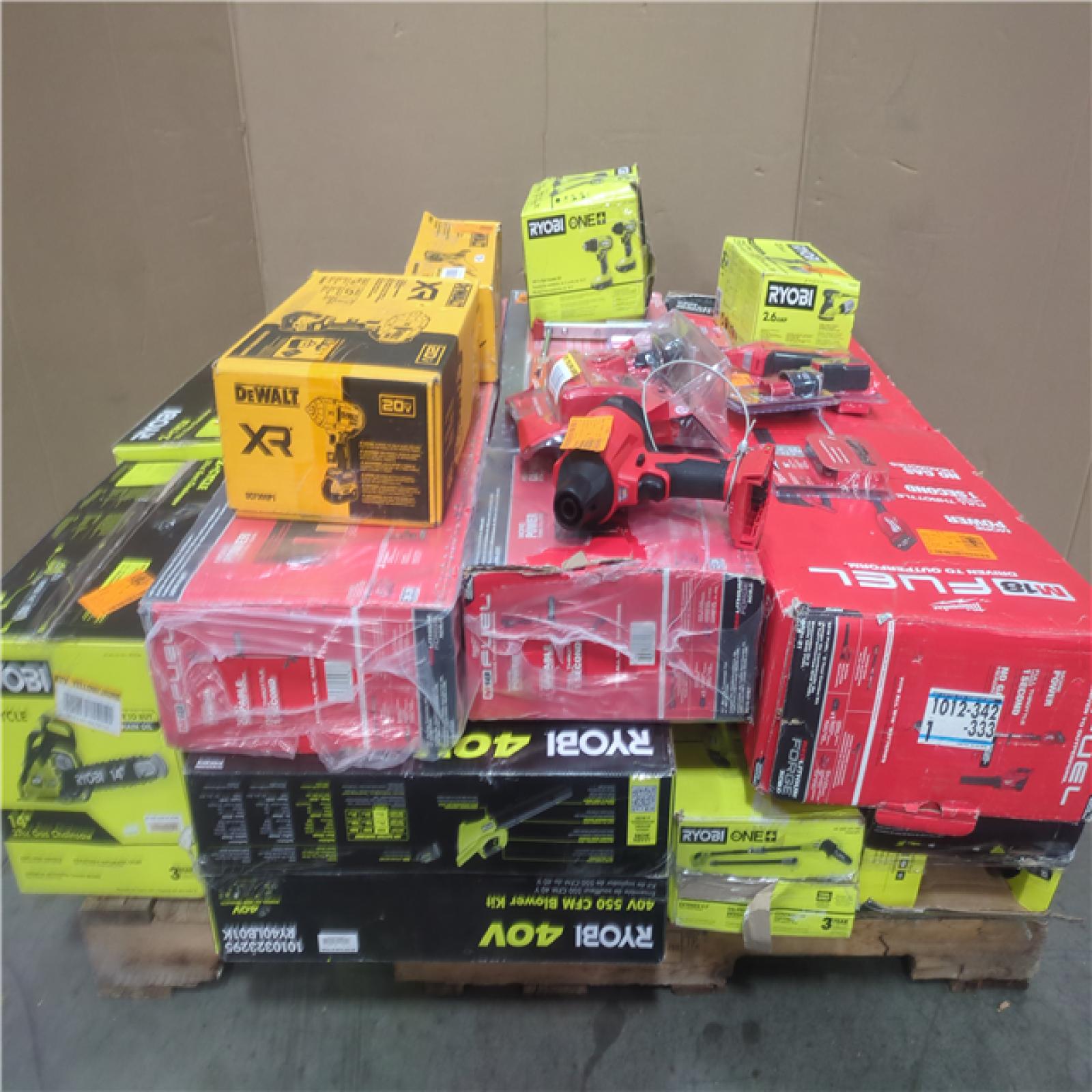 CALIFORNIA AS-IS TOOL PALLET