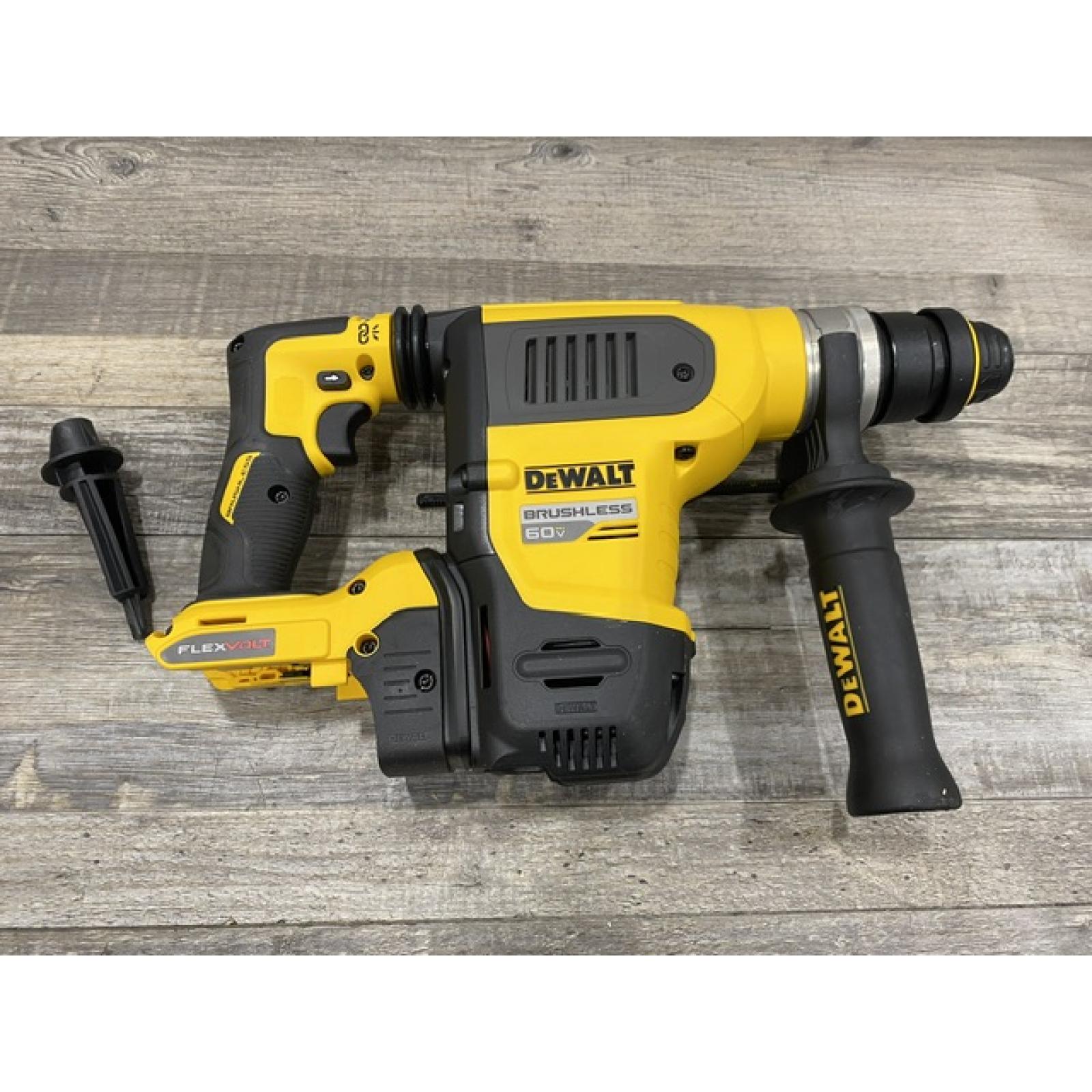 AS-IS DEWALT FLEXVOLT 60V MAX Cordless 1-1/4 in. SDS Plus Rotary Hammer (Tool Only)