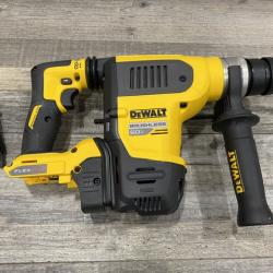 AS-IS DEWALT FLEXVOLT 60V MAX Cordless 1-1/4 in. SDS Plus Rotary Hammer (Tool Only)