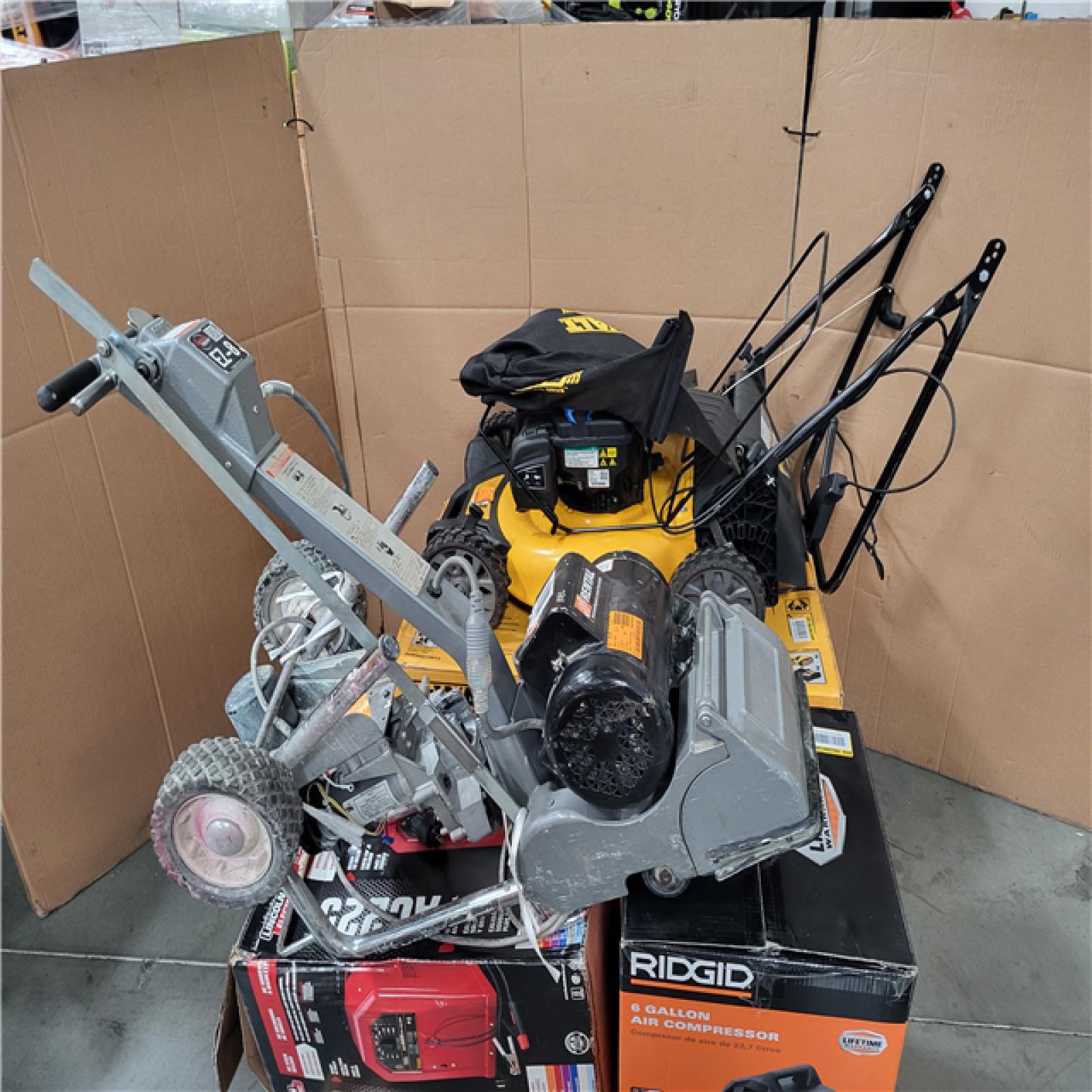 CALIFORNIA AS-IS OUT-DOOR POWER EQUIPMENT