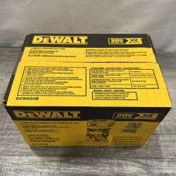 NEW - DEWALT 20V MAX XR Cordless Brushless Fixed Base Compact Router (Tool Only)