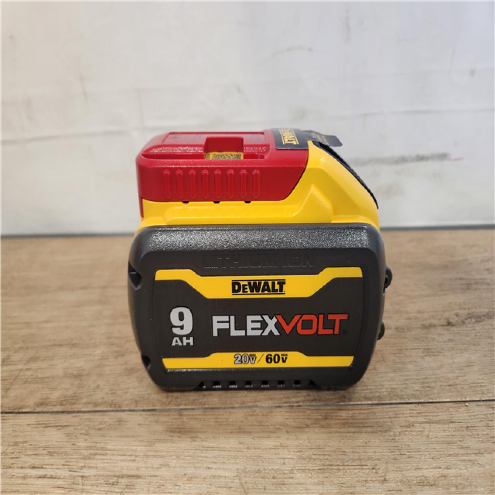 AS-IS- DEWALT 20V/60V MAX FLEXVOLT Lithium-Ion 9.0Ah Battery and Charger Starter Kit