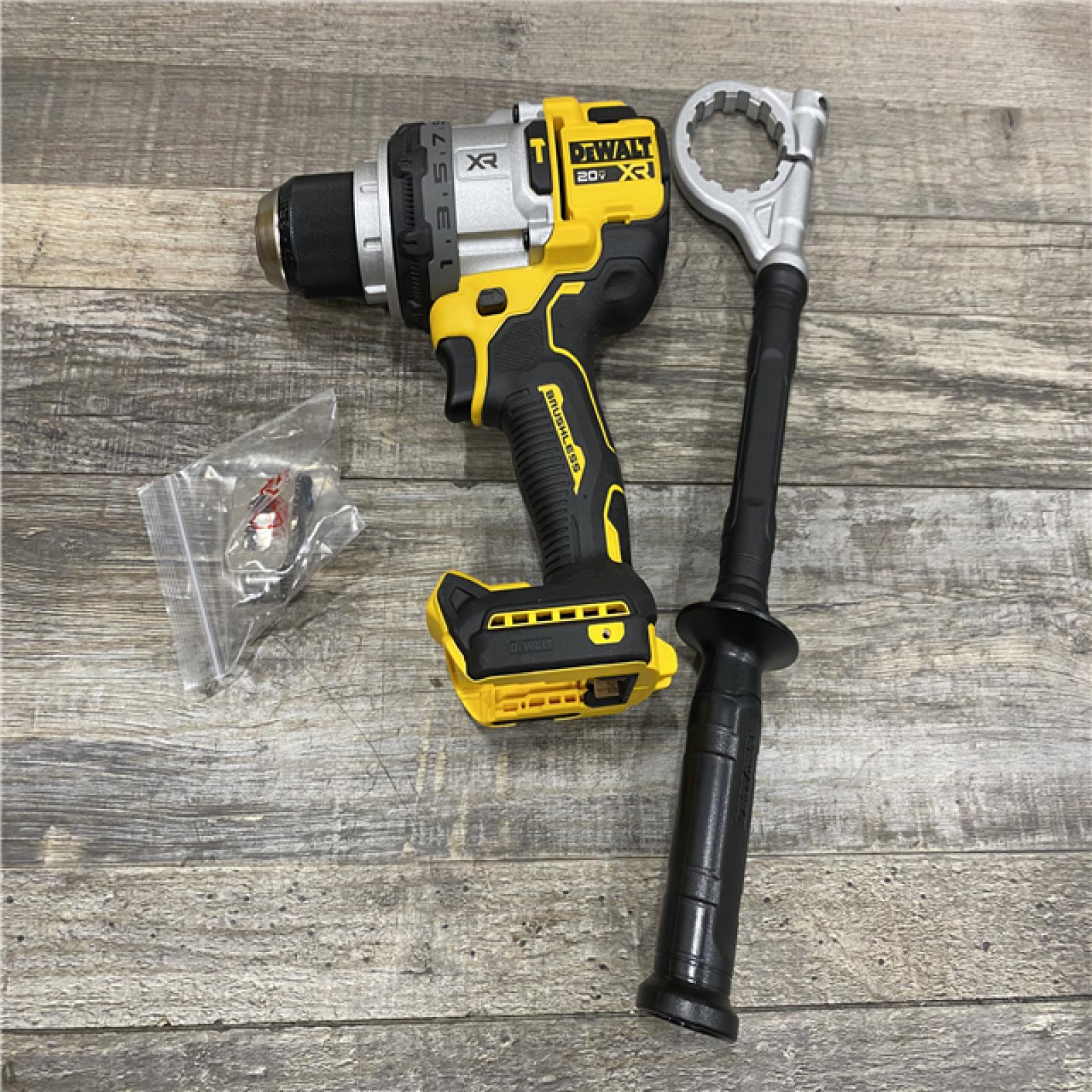 AS-IS DEWALT 20V MAX Brushless Cordless 1/2 3-Speed Hammer Drill (Tool-Only)
