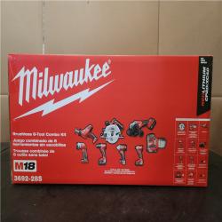 Phoenix NEW Milwaukee M18 18V Lithium-Ion Cordless Combo Kit (8-Tool) with (4) Batteries  Charger and Tool Bag SEALED