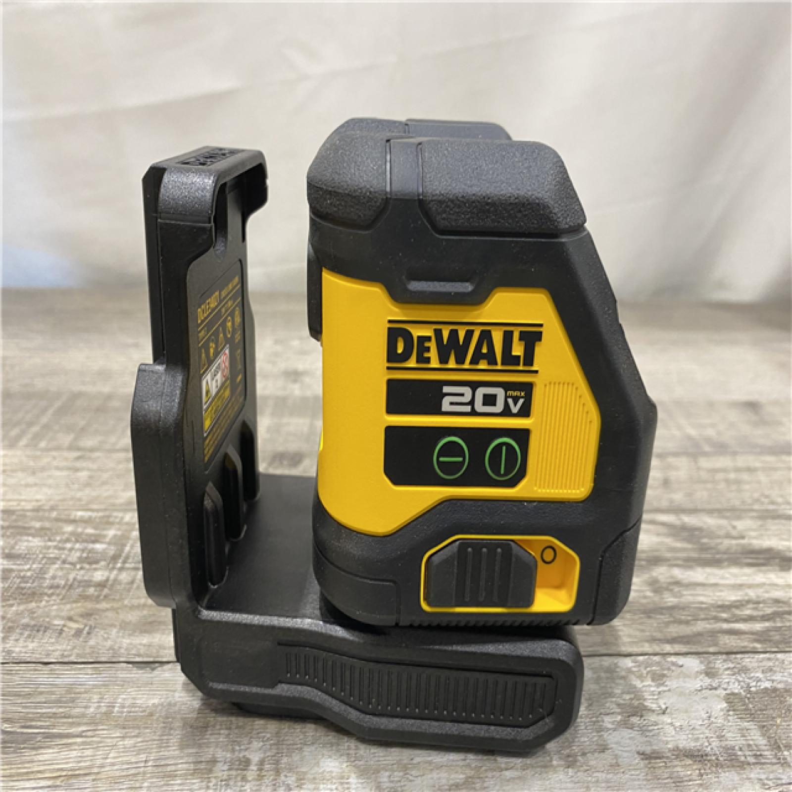 AS-IS DEWALT 20V Green Cross Line Laser Level (Tool-Only)