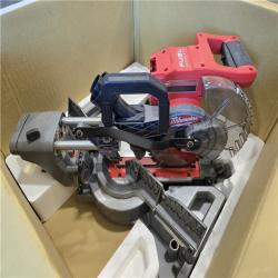 AS-IS Milwaukee M18 FUEL 7-1/4 in. Cordless Dual-Bevel Sliding Compound Miter Saw (Tool Only)