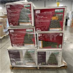 DALLAS LOCATION- AS-IS ASSORTED CHRISTMAS TREES PALLET