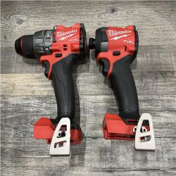 AS-IS Milwaukee FUEL 18V Lithium-Ion Brushless Cordless Hammer Drill and Impact Driver Combo Kit
