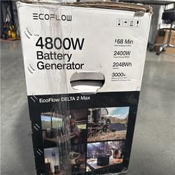 CALIFORNIA AS-IS ECOFLOW 4800W BATTERY GENERATOR