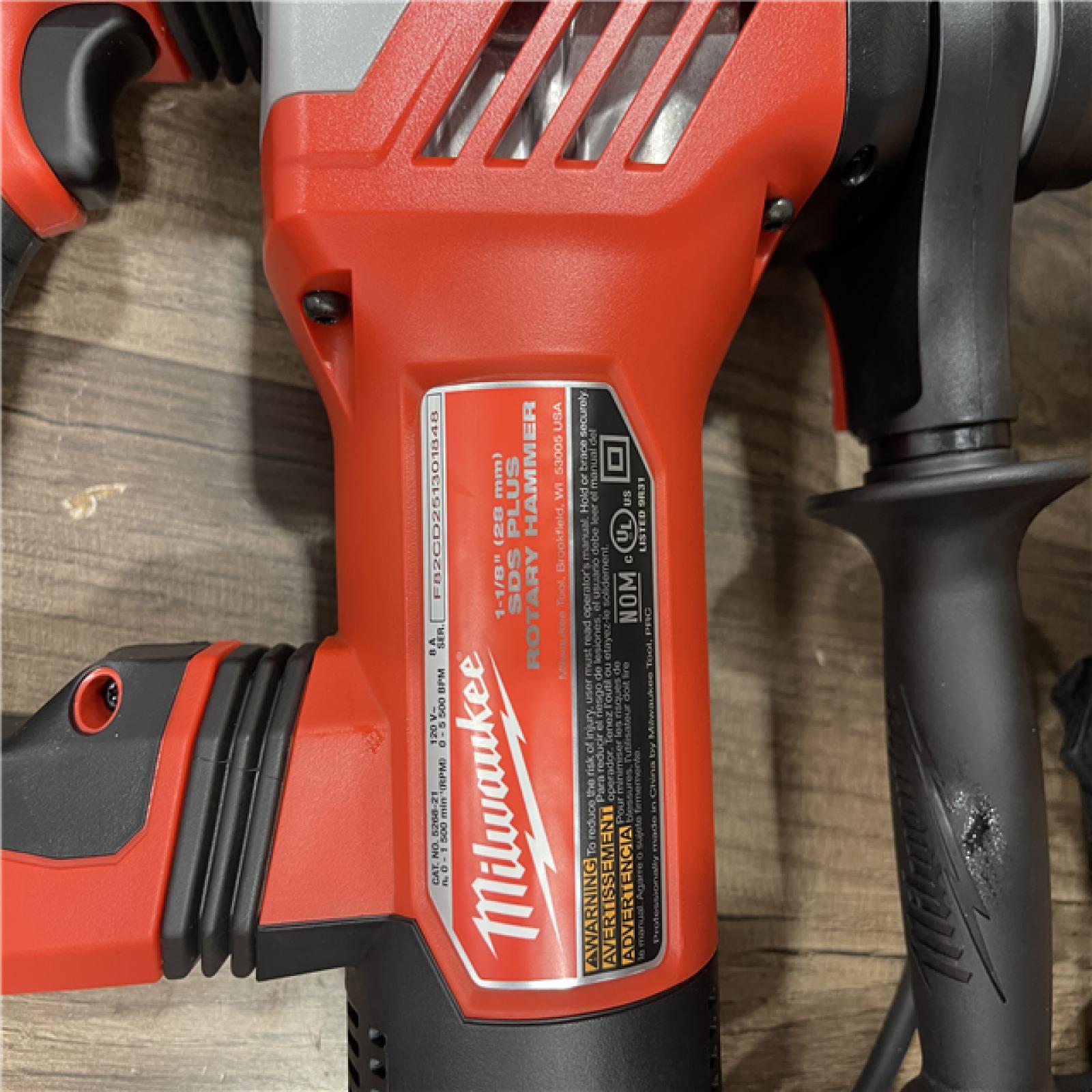 AS-IS Milwaukee 1-1/8 in. Corded SDS-Plus Rotary Hammer