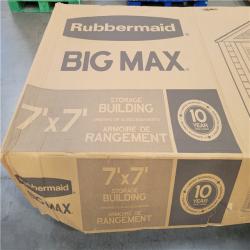 CALIFORNIA AS-IS RUBBERMAID BIG MAX SHED