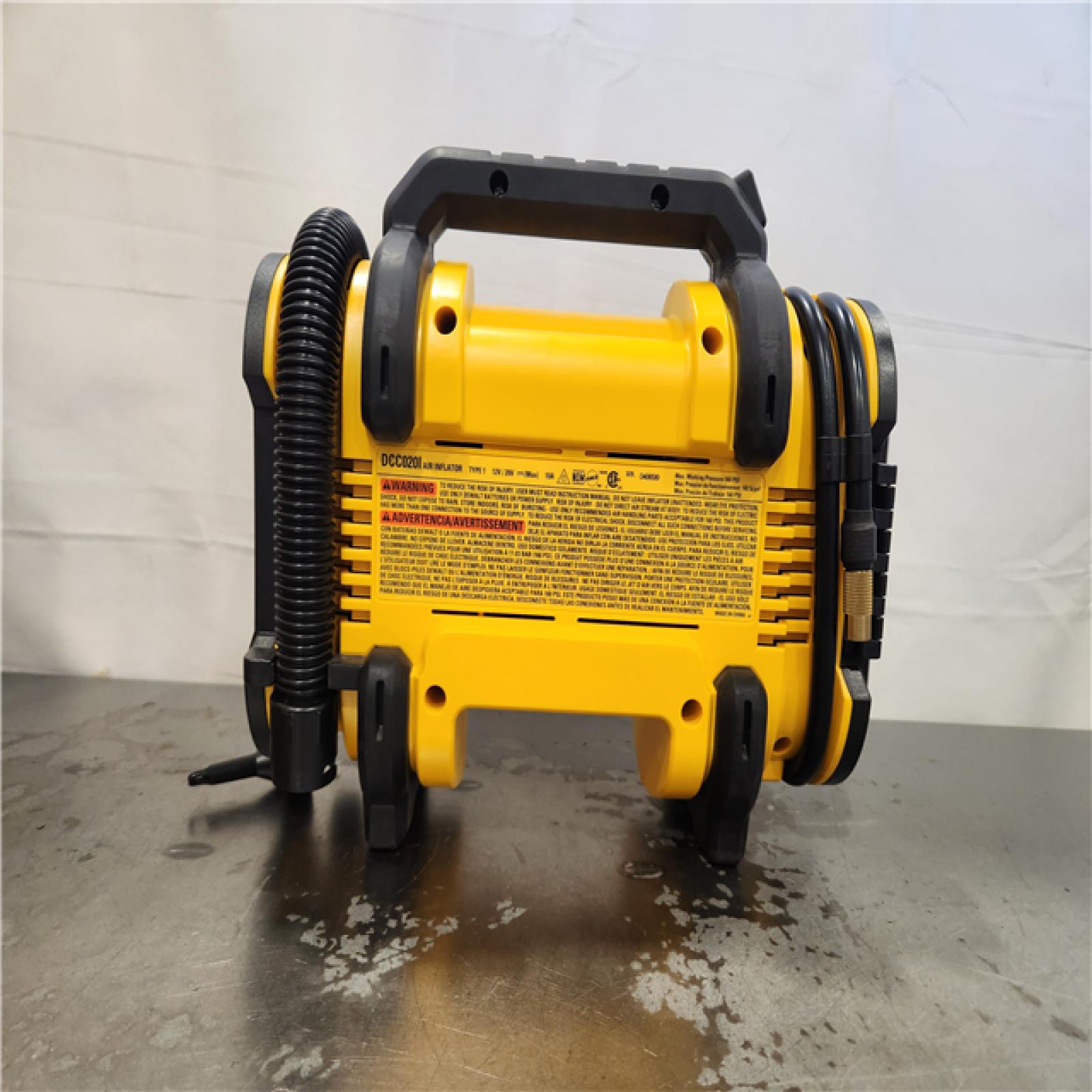 AS-IS- DEWALT 20V MAX Cordless Electric Portable Inflator (Tool Only)