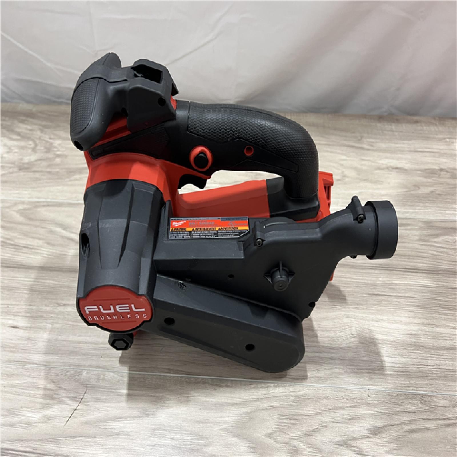 AS-IS Milwaukee FUEL 18-Volt Lithium-Ion Cordless Belt Sander (Tool-Only)