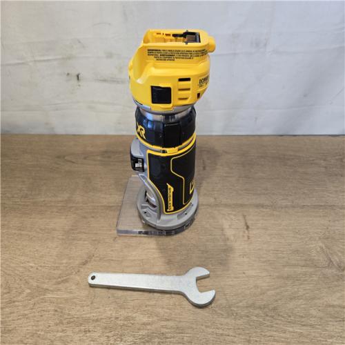 AS-IS DEWALT 20V MAX XR Cordless Fixed Base Compact Router (Tool Only)