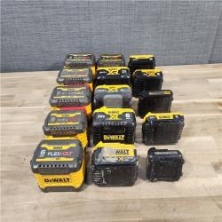 HOUSTON LOCATION - AS-IS DEWALT BATTERY PACK QTY - 15