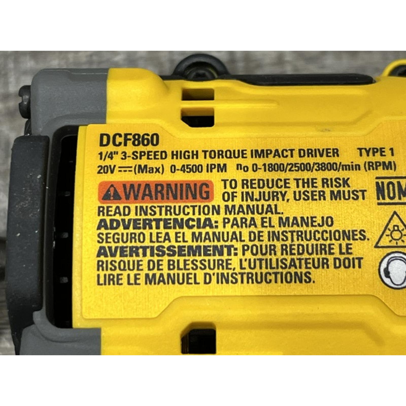 AS-IS DEWALT 20V XR Lithium-Ion Cordless 2-Tool Combo Kit