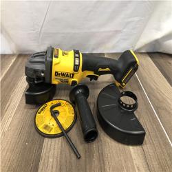 AS-IS DEWALT FLEXVOLT 60V MAX Cordless Brushless 4.5 in. to 6 in. Small Angle Grinder with Kickback Brake (Tool Only)