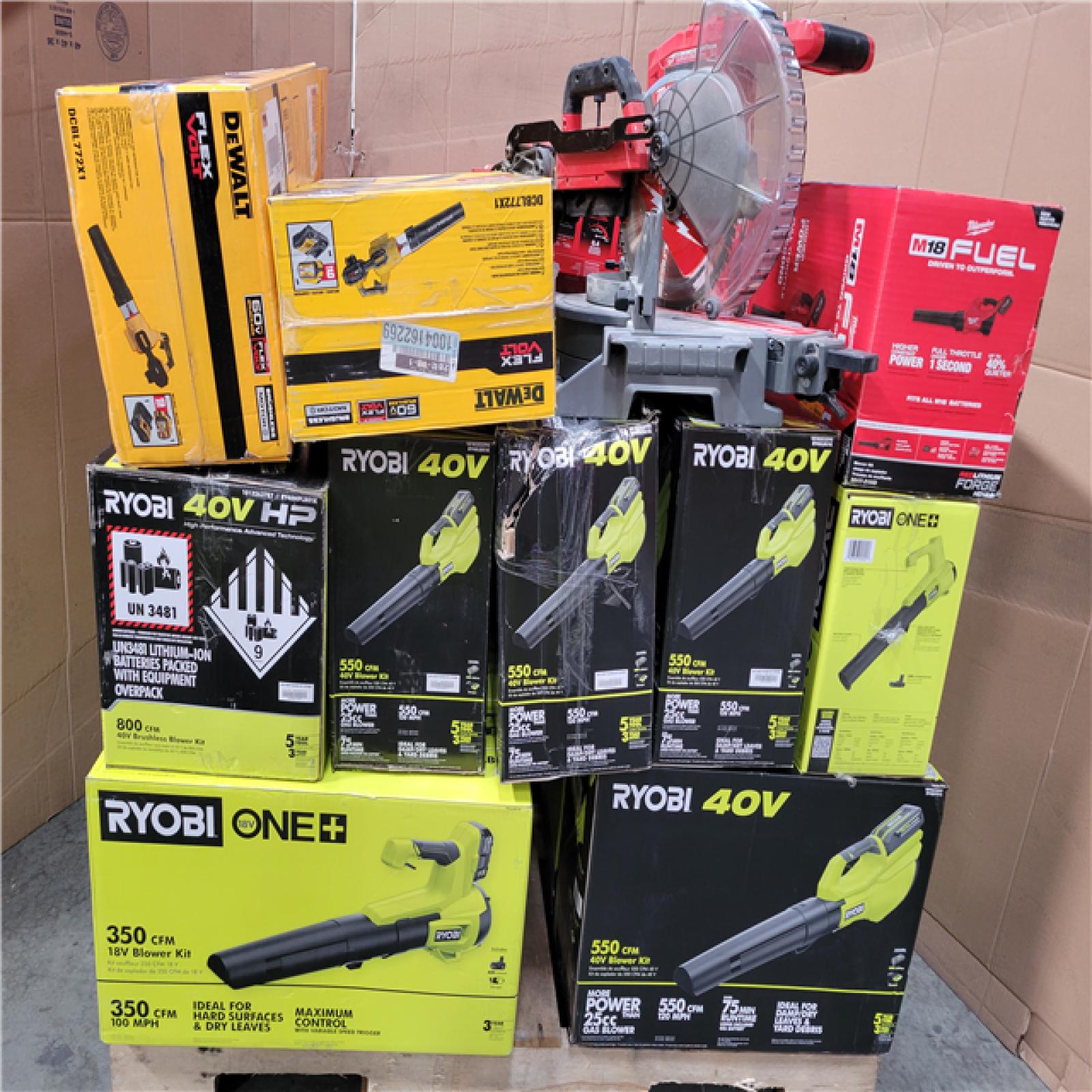 CALIFORNIA AS-IS TOOL PALLET